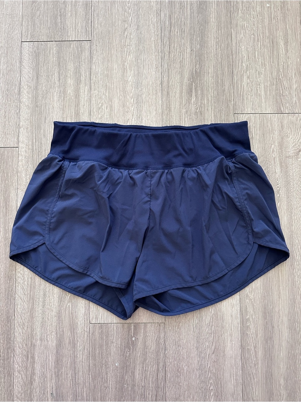 Zella Navy Athletic Running Shorts